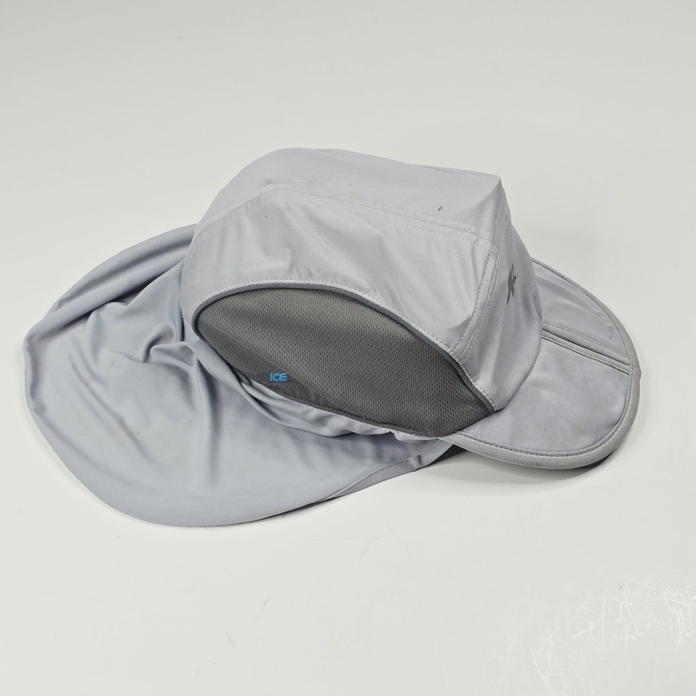 Outdoor Research Sun Runner Cap  One Size Gray UPF 40 Hiking Trail Hat